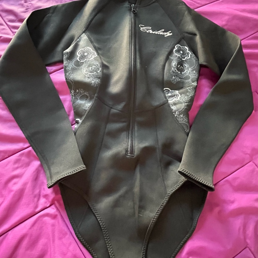 Cielo Black Floral Kids Bodysuit